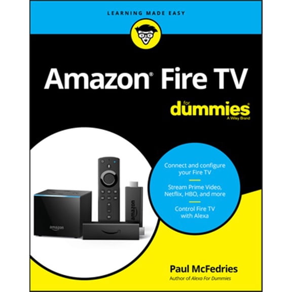 Pre-Owned Amazon Fire TV for Dummies (Paperback) by Paul McFedries