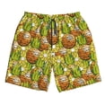 thumbnail image 5 of Goofa Tropical Summer Fruit Printed Mens Swim Trunks Summer Quick Dry Short Beach Swimwear Bathing Suits-, 5 of 9