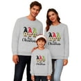 thumbnail image 5 of Rotm Christmas Clothes Matching Family Christmas Sweatshirts, Xmas Ugly Funny Jumper Long Sleeve Holiday Pullover Tops for Mom Dad Clothes Grey,3-4 Years, 5 of 7