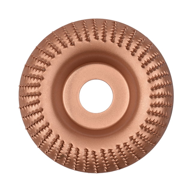 Grinder Wheel Disc 4 Inch Wood Shaping Wheel Grinding Wheel Disc with 7/8'' Arbor Angle