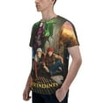 thumbnail image 6 of Unisex Descendants 3d Graphic Print Shirts For Mens Womens Casual Short Sleeve Tee Shirts Top, 6 of 7