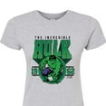 thumbnail image 3 of Marvel Hulk - Collegiate - Juniors Fitted Graphic T-Shirt, 3 of 5