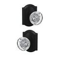 thumbnail image 3 of Schlage FC21HOB622CAM Custom Hobson Passage & Privacy Door Knob Set - Black, 3 of 7