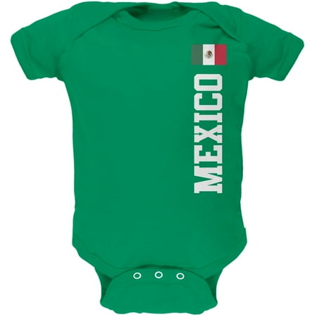 World Cup Mexico Green Baby One Piece