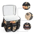 thumbnail image 6 of FORMRS Insulated Cooler Bag 24 Cans Capacity Soft Leakproof Lunch Box with Side Pockets, Retro Watercolor Planet, 6 of 7