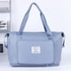 thumbnail image 4 of Bolsa de lona de viaje Bolso deportivo plegable de tela Oxford para gimnasio con compartimento separado para zapatos | Gran capacidad | Mango reforzado | 39x42x22cm | Negro, Verde, Azul, Morado, 4 of 8