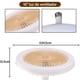 thumbnail image 3 of Ventiladores de Techo E27 Amariilo con Luz LED Ajustable y Ahorro Energético para Dormitorios y Ofic, 3 of 6