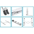 thumbnail image 6 of Adjustable Aluminum Laptop Stand - Portable Desk Riser, Ergonomic Laptop Holder, 6 of 10