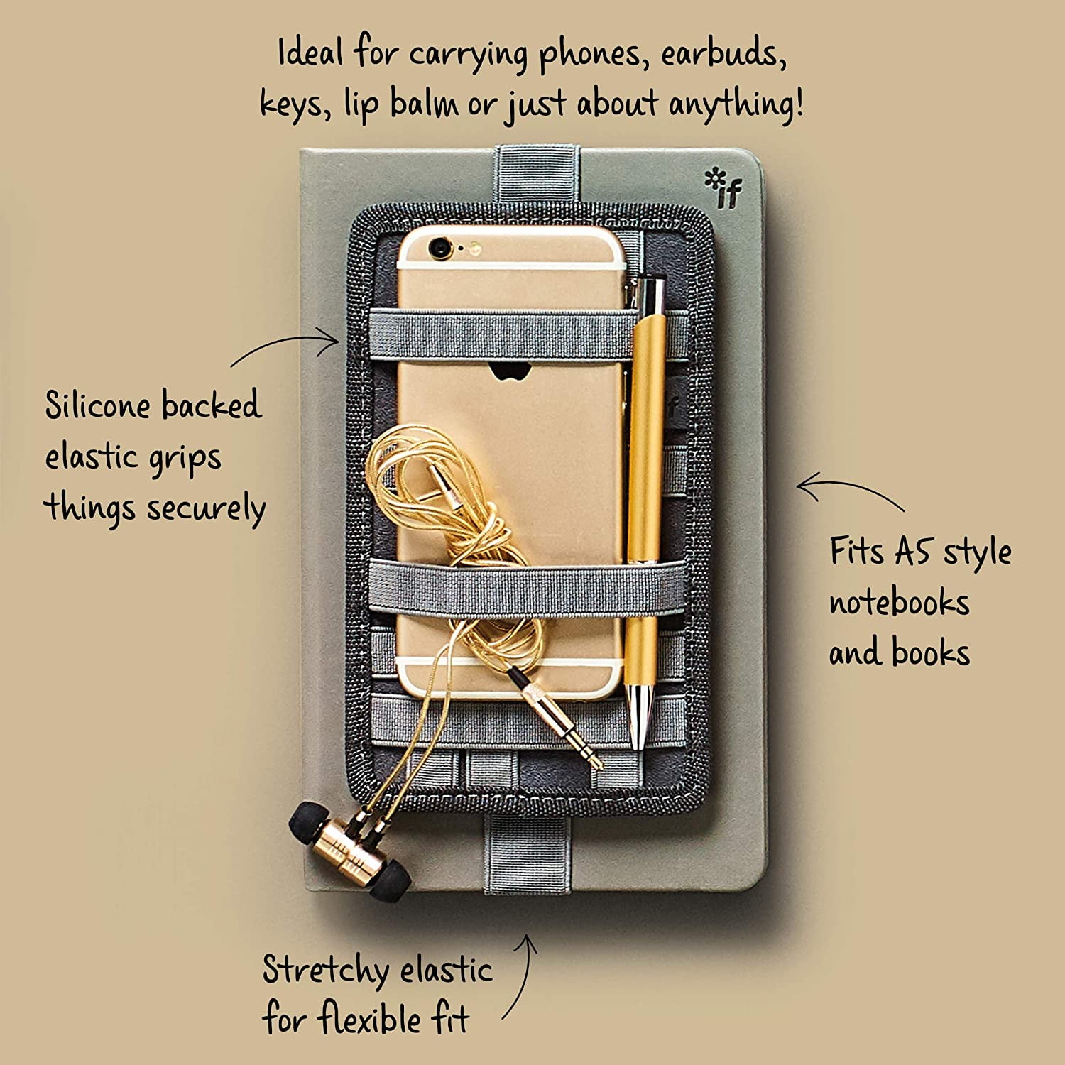 Bookaroo: Bookaroo Notebook Tidy Black (Other)