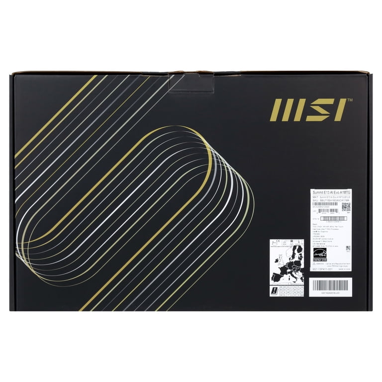 MSI, Summit 13.3 inch Touch 2-in-1 Windows Laptop, Summit E13 AI