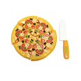 thumbnail image 2 of KOYPTL 6 Parts Pizza Cutting Food Toy For Toddlers 1-3,Pretend Kitchen Children'S Play House Simulation Baby Toy Set With Utensils And Pizza,Christmas Holiday Birthday Gift For Kids Boys Girls 3 4 5+, 2 of 6