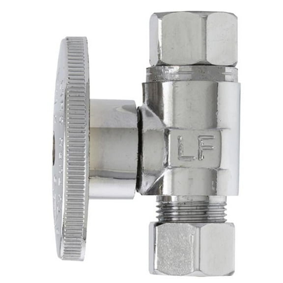 Plumb Pak 2072PCLF Quarter Turn Repair Valve - 0.375 x 0.375 in.