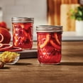 thumbnail image 5 of Ball Regular Mouth Glass Mason Jars with Lids and Bands, Half Pint Size 8 Ounce (Pack of 3), 5 of 6