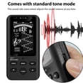 thumbnail image 3 of Precision Tuner for String Instruments - Rechargeable Tuning Device for Violin and Saxophone Practice, Features Calibration Mode, Vibration Frequency Range 410Hz-450Hz, Lightweight Design with USB, 3 of 6