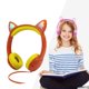 thumbnail image 4 of Auriculares de oreja de gato para con micrófono 85dB límite de volumen naranja, 4 of 9