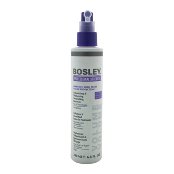 Volumizing and Thickening Nourishing Leave-in for All Hair Types by Bosley for Unisex - 6.8 oz Leave-In-Volumizer