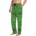 thumbnail image 4 of GZHJMY St. Patrick's Day Pajama Pants for Men, Lounge Pants Lightweight Men Pajama Bottoms with Drawstring Pockets, Christmas New Year Birthday Gifts, Small, 4 of 6