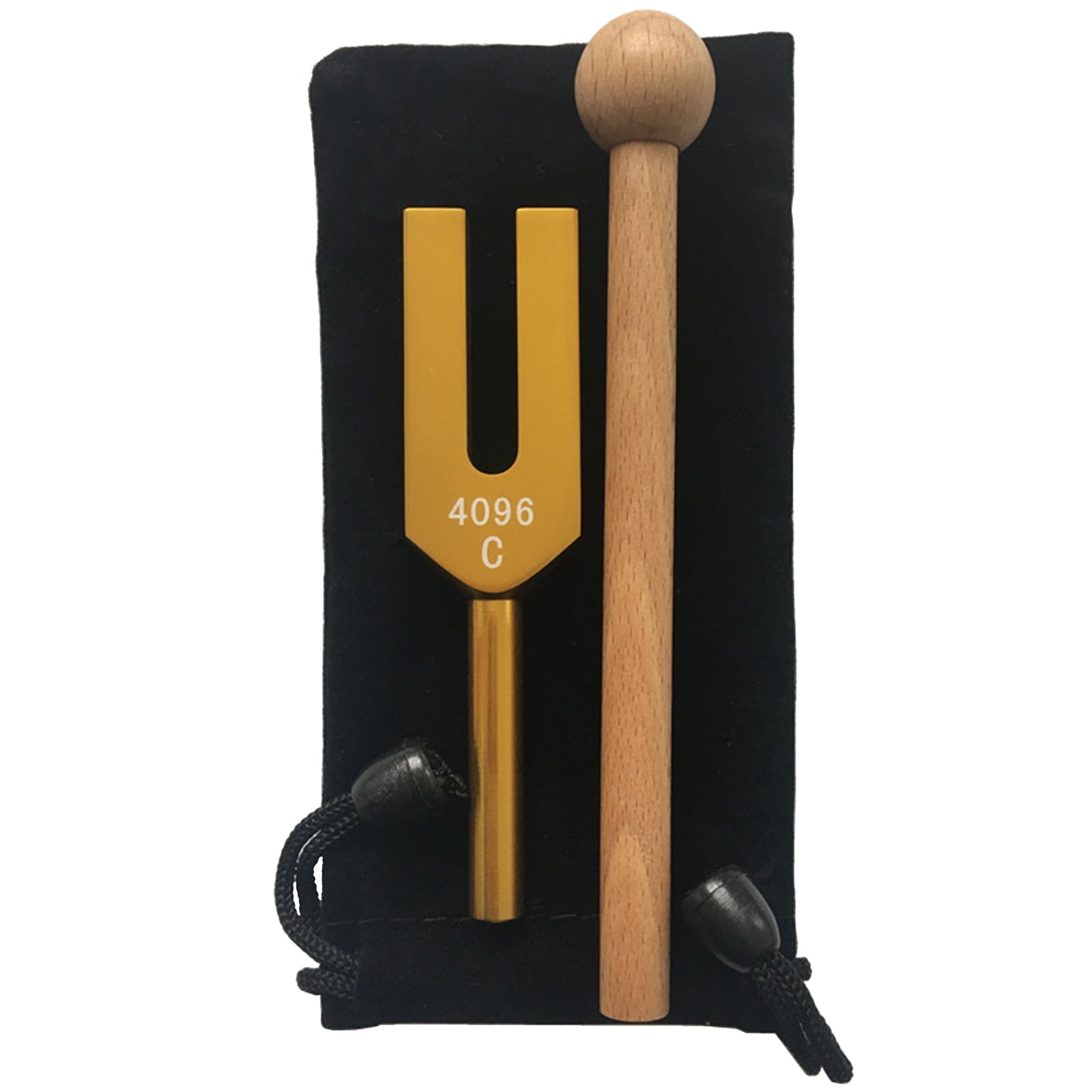 SIEYIO Aluminum Alloy Medical Tuning Fork 4096 Hz Chakra Hammer With