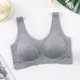 thumbnail image 1 of Hermoso sujetador deportivo ajustable sin aros con push-up y pecho pequeño para dormir para mujer, 1 of 5