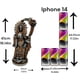 thumbnail image 5 of MORIN Imágenes |Santa Muerte Azteca| 41CM |(Hueso), 5 of 5