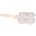 thumbnail image 1 of Sartén antiadherente para huevos, base plana de aleación de aluminio, para cocina de inducción y estufa de gas, 4 tazas., 1 of 14