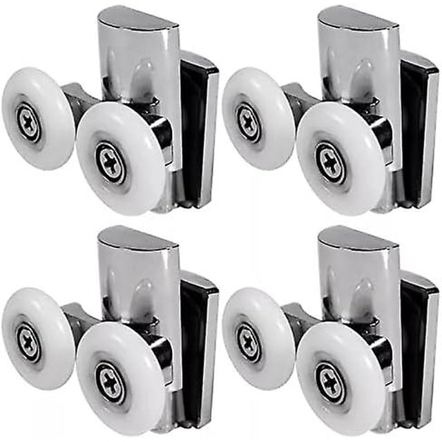 Shower Door Rollers, 23mm Shower Door Wheels Up Or Down, Shower Sliding Door Roller For Enclosure Bathroom Glass Door