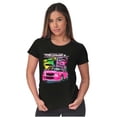 thumbnail image 4 of Retro Days of Thunder Movie Racecar Womens Slim Fit Graphic Tee Brisco Brands S, 4 of 5