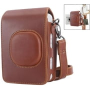 iPobie Protective Case Compatible with Mini LiPlay Hybrid Instant Camera,Soft PU Leather Bag with Adjustable Shoulder