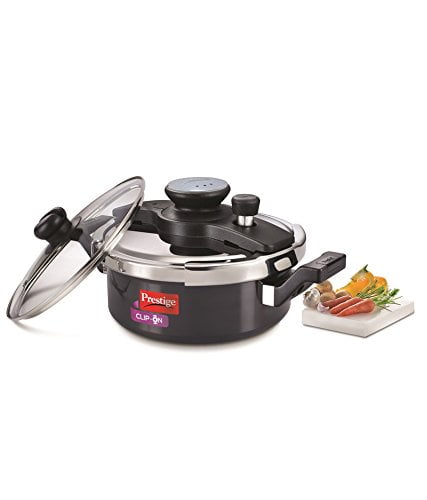 prestige clip on pressure cooker 2 ltr