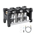 thumbnail image 1 of VEVOR RV Water Filter System, 5-Micron 3 Stage Premium RV Water Filtration System with Three Cartridges and 3/4" Fitting for RVs & Campers, Reduces Sediment, 1 of 9