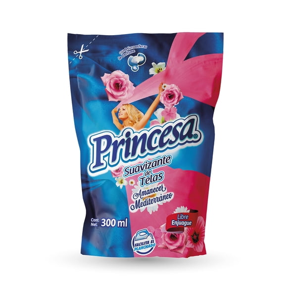 Suavizante de telas Princesa amanecer mediterráneo 300 ml