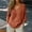 Brown, variant on GILIGEGE Linen Shirts For Women Ropa De Lino Para Mujer Solid Color Blouses 3/4 Sleeve Three Quarter Sleeve Dressy Casual Clothes V Neck Shirts Lightweight Blouses Gauzy Shirts DailyTop Beige 4XL