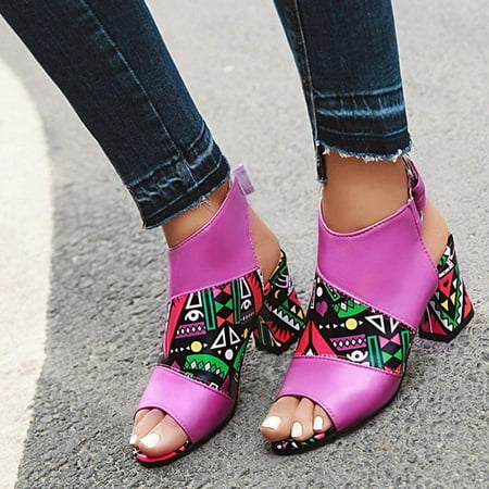 

Homedles Sandals for Women Dressy Summer- Heeled 2023 New Fashion Sexy Summer wear Comfy Womens Sandals Purple