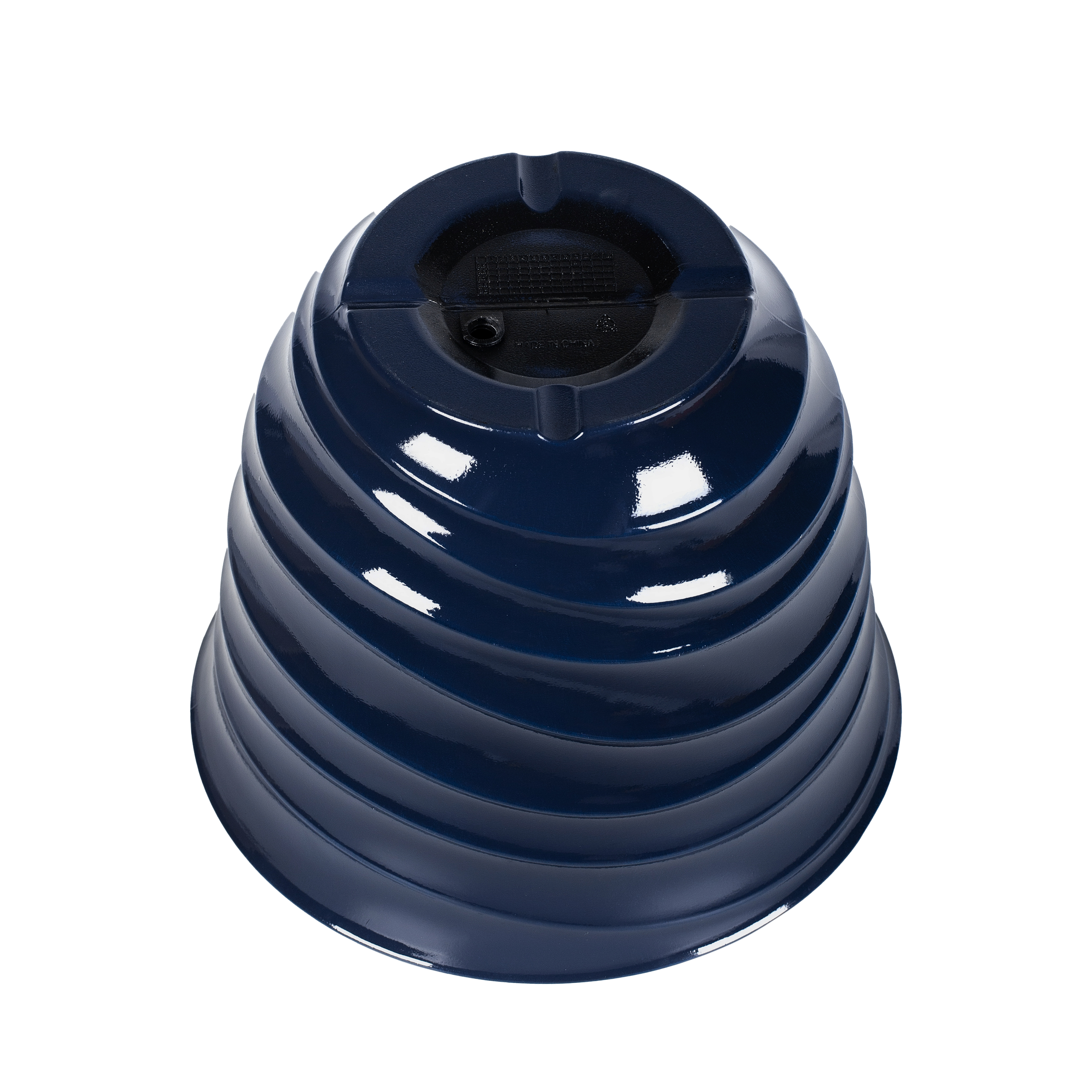 Mainstays Capri 14" x 14" x 11.5" Round Blue Cove Plastic Planter