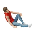 thumbnail image 4 of Figura de personas a escala 1/64 Hugo Diorama resina para jardines de hadas, 4 of 10