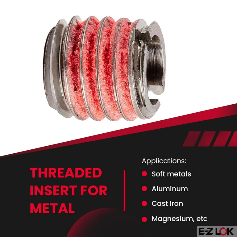 E-Z LOK - 453-8 E-Z Lok Externally Threaded Insert, 303 Stainless