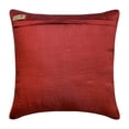 thumbnail image 4 of Housse de Coussin, Housse de Coussins Rouges, Housse de Coussins à Paillettes et Perles, Housse de Coussins Décoratifs 18x18 Pouces (45x45 cm), Taie d'Oreiller Carrée en Soie, Housses de Coussin, Moderne, Abstrait - Amour Rouge, 4 of 4