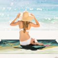 thumbnail image 4 of Manta de playa DPWCVM, impermeable y resistente a la arena, grande, 211 x 269 cm, 4 of 9