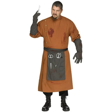 Demented Doctor Plus Size Costume