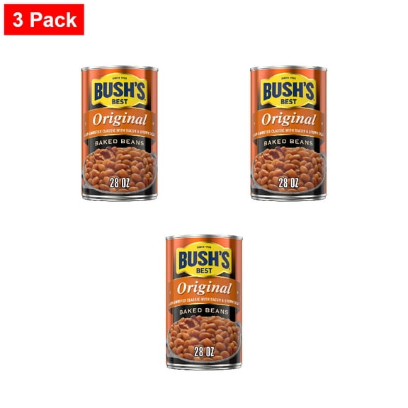 Bushs Original Baked Beans 28 oz - 3 Pack