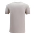 thumbnail image 2 of Vedolay Casual Tops For Men Men's Floral Print Sheer Mesh Short Sleeve Top T Shirt Notched V Neck Tee,Beige XXL, 2 of 5