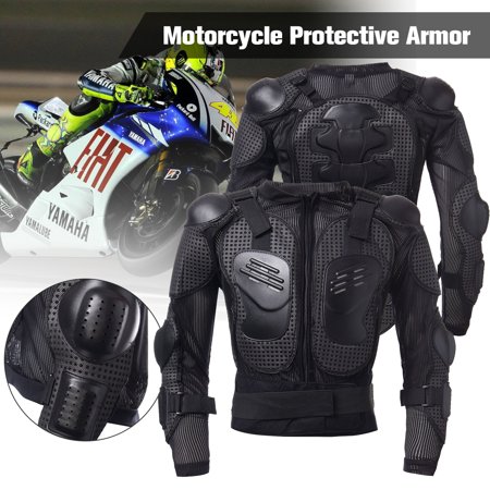 - Full Body Armor Motorcycle Jacket Spine Shoulder Chest Protection Riding Gear Protective Riding Guard Jacket S/M/L/XL/XXL/XXXL