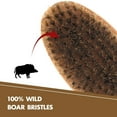 thumbnail image 4 of 2 PCS Boar Bristle Hair Beard Brush for Men – Hard Bristles for Thick to Coarse Hair – Use for Detangling, Smoothing, Wave Styles, Restore Shine and Texture, 4 of 7