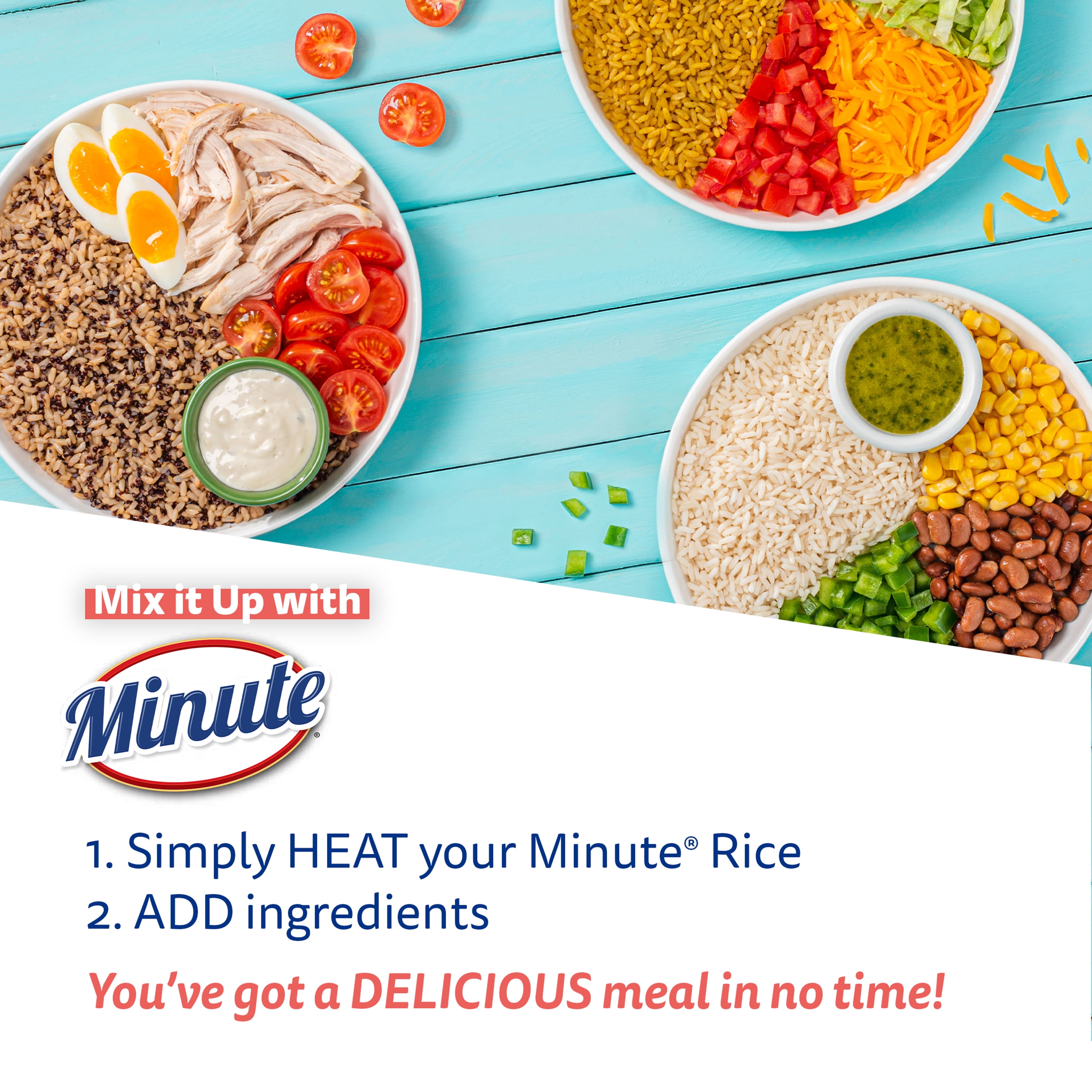 (8 pack) Minute White Rice, Microwaveable Rice Cups, Gluten Free, 8.8 oz, 2 Count