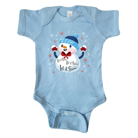 

Inktastic Holiday Snowman Gift Baby Boy or Baby Girl Bodysuit