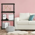 thumbnail image 6 of Furinno Turn-N-Tube 4-Tier Multipurpose Shelf Display Rack with Classic Tubes, Espresso/Black, 18034EX/BK, 6 of 6
