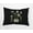 Black, variant on Simply Daisy, 14" x 20" Present Time Black Decorative Holiday Outdoor Pillow