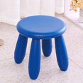 thumbnail image 2 of Taburete de la silla del taburete de los niños de la silla de los niños de 4 patas para las habitaciones de los niños, opción de color Azul Sunnimix Montaje de la silla de los niños, 2 of 5