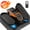 Black, variant on Funslim Under Desk Elliptical Machine, Electric Elliptical Exerciser for Senior, Quiet & Small Electric Seated Pedal Exerciser for Home with Remote Control,Display Monitor & 12 Adjustable Speeds