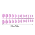 thumbnail image 4 of Uñas postizas Minnieouse 24 piezas de ataúd sólidas acrílicas para amantes de la Juegos de manicura Tipo21, 4 of 5